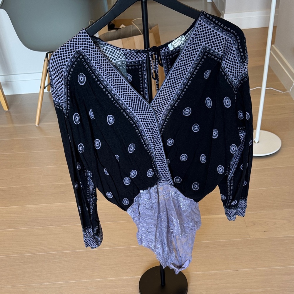 Free people Bodysuit